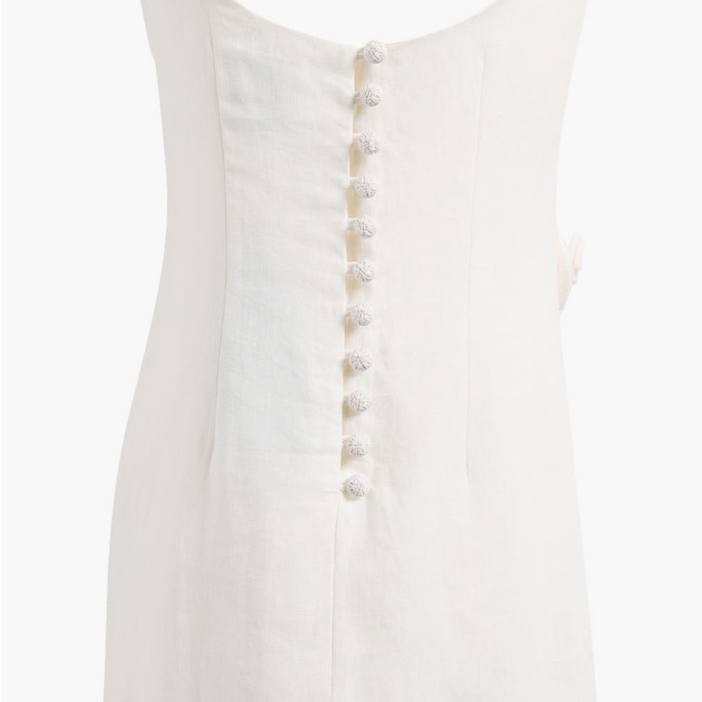 FARM Rio White Floral Mini Dress - Picture 6 of 8